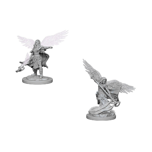 D&d Unpainted Nolzur's Marvelous Miniatures Aasimar Female Wizard