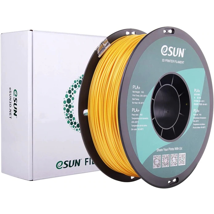 ESun PLA+ 3D Filament 1.75mm 1kg Gold