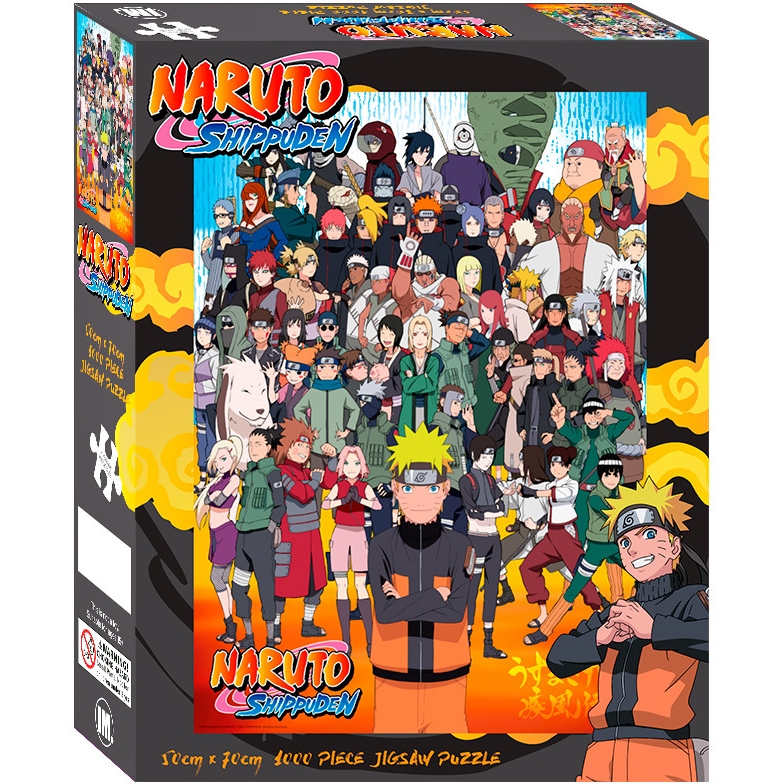 1000 Piece Naruto Cast Puzzle