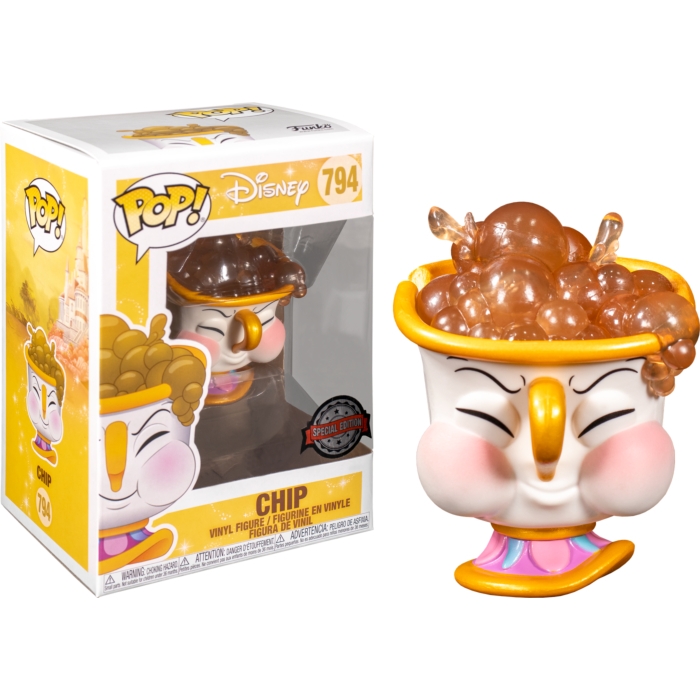 POP Disney Beauty and the Beast - Chip with Bubbles