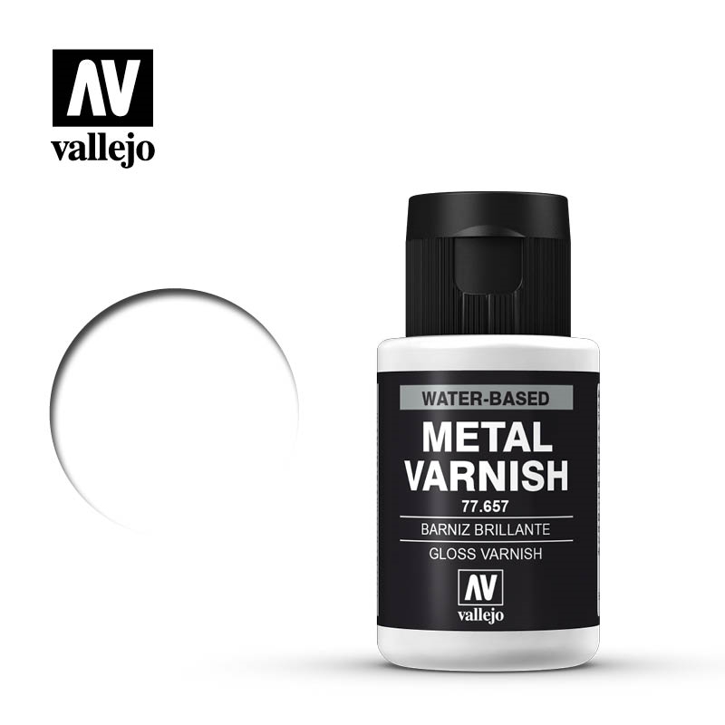 Vallejo Metal Color - Gloss Metal Varnish (32ml) - 77.657