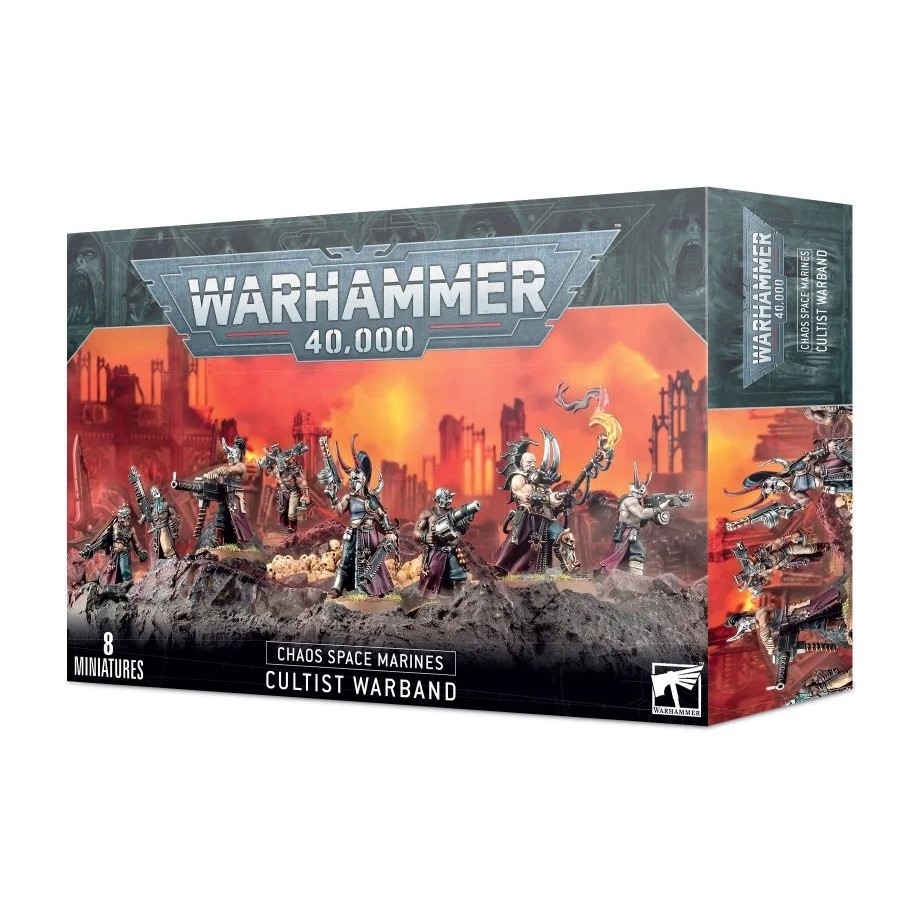 Warhammer 40K Chaos Space Marines Cultist Warband 43-81